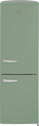 CDA Florence-Meadow Retro 60cm Frost Free 60/40 Fridge Freezer florence meadow