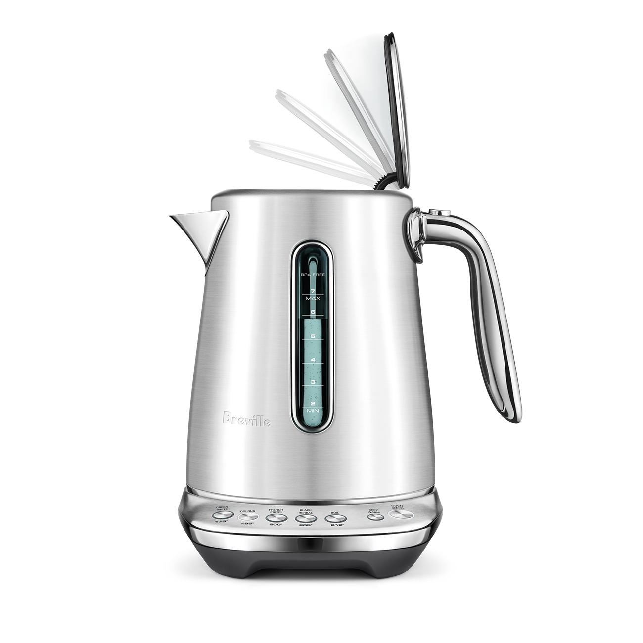 Breville BKE825BSS Smart Kettle Luxe 1.7L – Brushed Stainless Steel - Image 2
