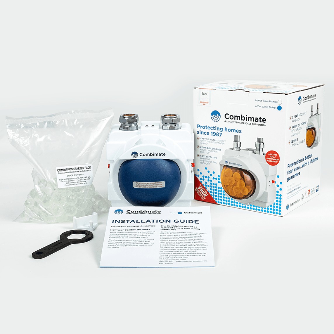 Antical Cistermiser Combimate COM1 tubería 15 mm polifosfatos