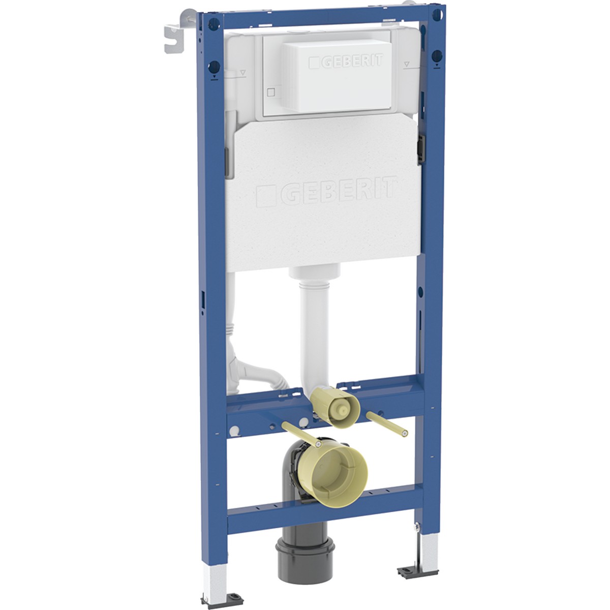 Bastidor para inodoro suspendido Geberit Duofix Alpha 112 cm con cisterna empotrada 12 cm
