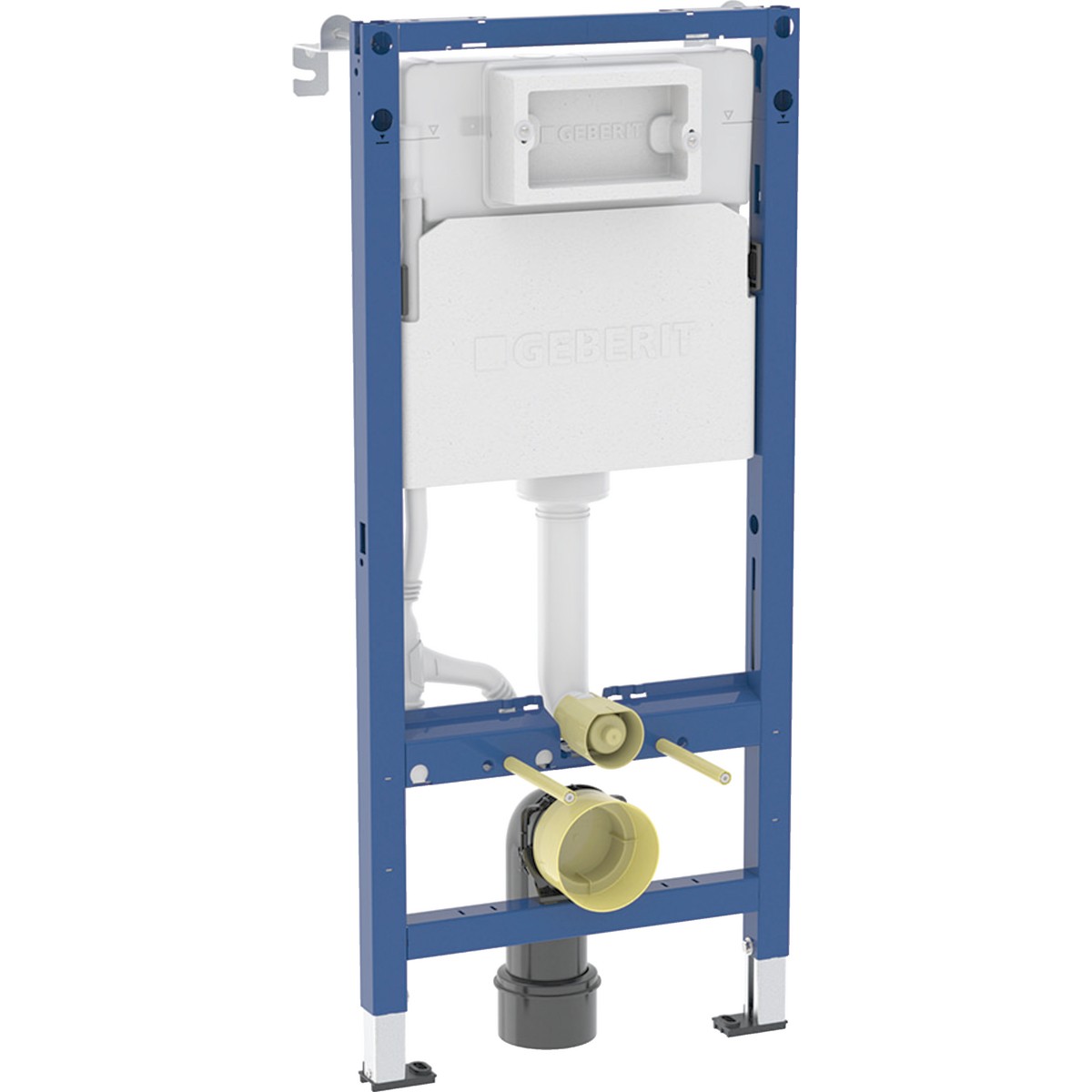Bastidor para inodoro suspendido Geberit DuofixBasic 112 cm con cisterna Delta 12 cm 6/3 l