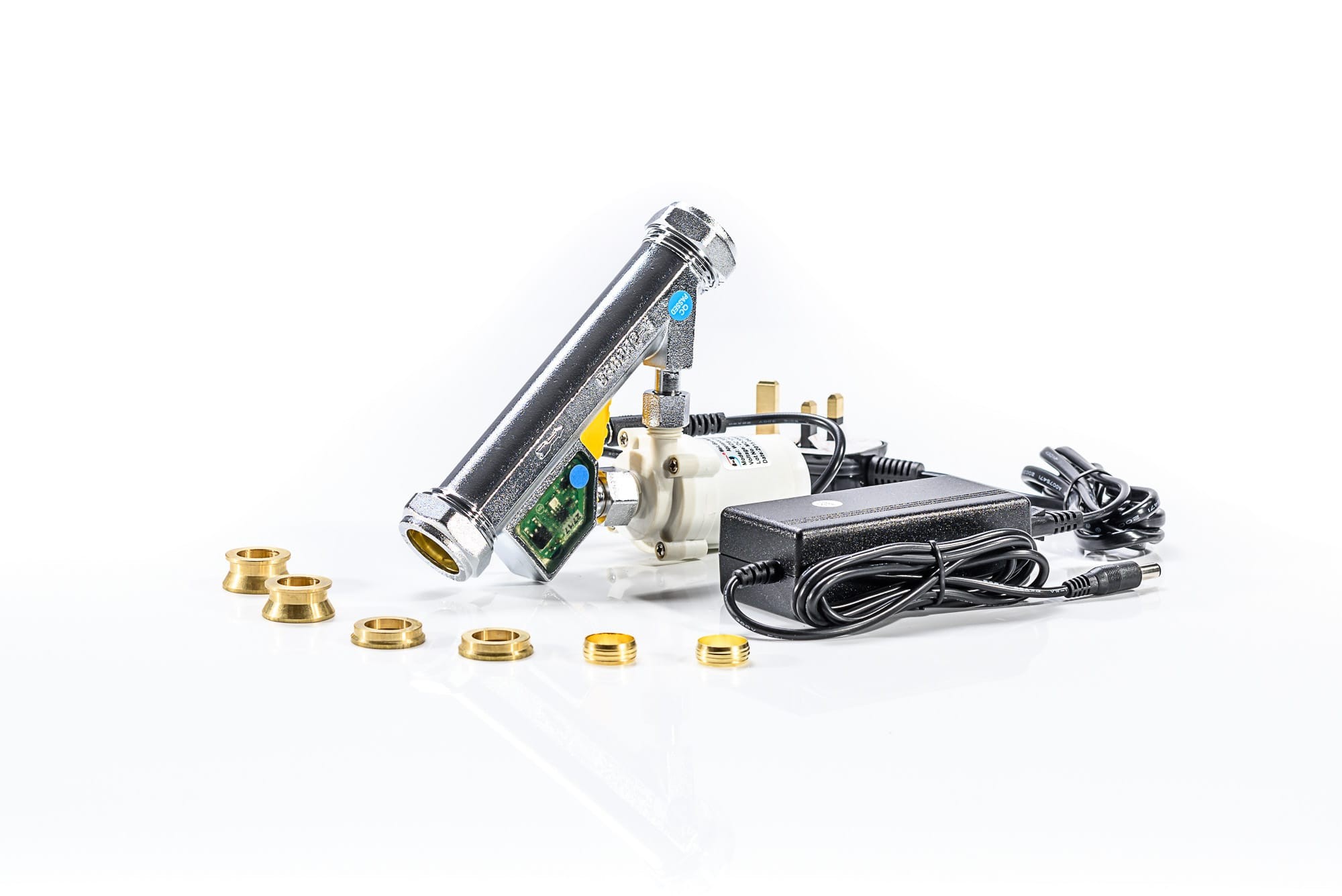 Bomba para ducha Flowflex Shower Power Booster SP2B en línea 12 V automática