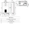 Calentador de gas estanco Ariston Next Evo X 16 l/min 27,4 kW gas natural