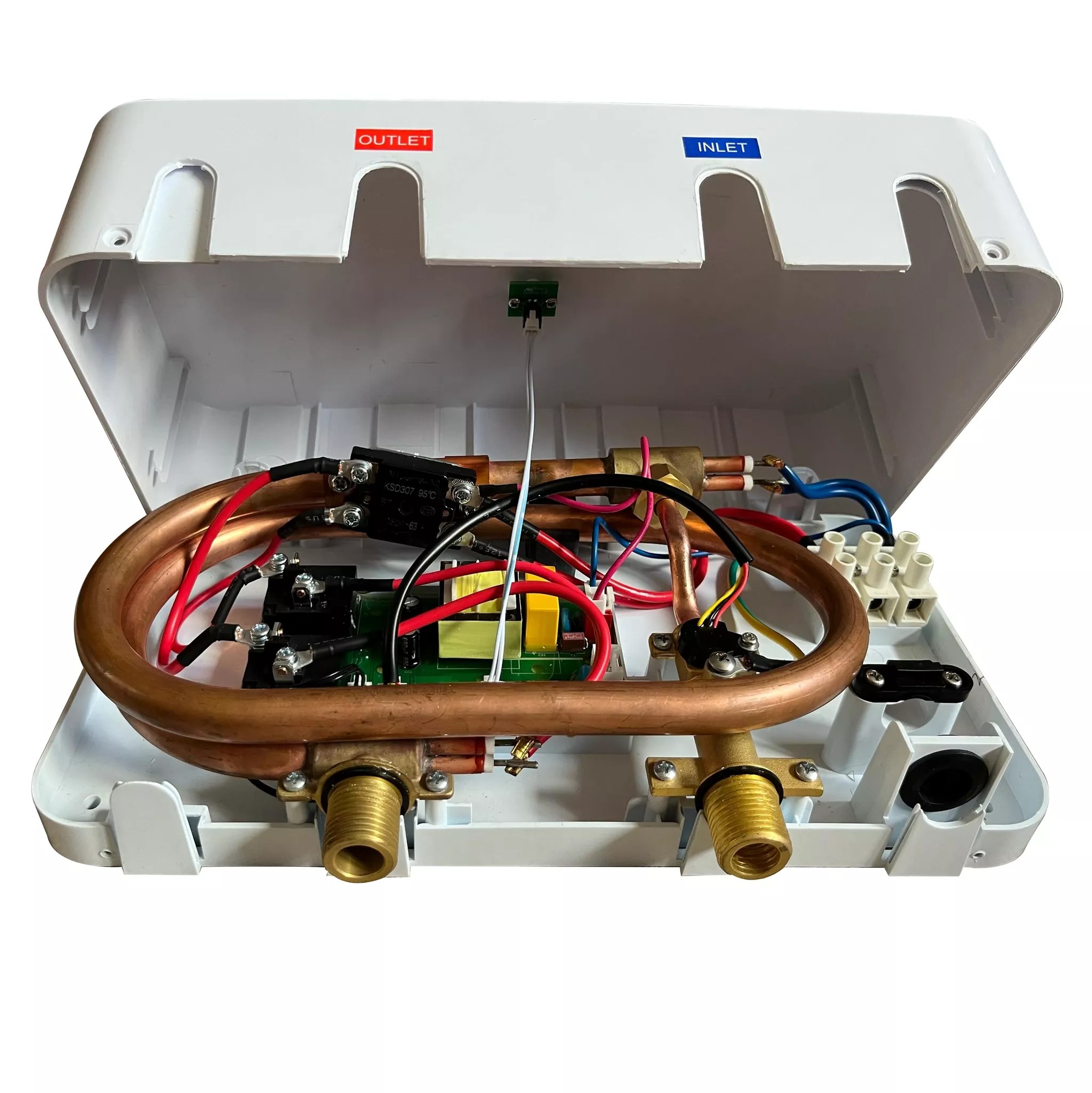 Calentador eléctrico instantáneo Redring Powerstream RPS95 9,5 kW bajo fregadero