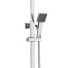 Columna de ducha termostática Milan Modern Square rociador 300 × 300 mm y teleducha