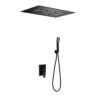 Conjunto de ducha empotrado monomando IMEX Sumatra de techo rociador 590 × 480 mm
