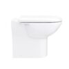Conjunto lavabo e inodoro 2 en 1 Alaska adosado a pared 500 mm 6/4 l asiento amortiguado