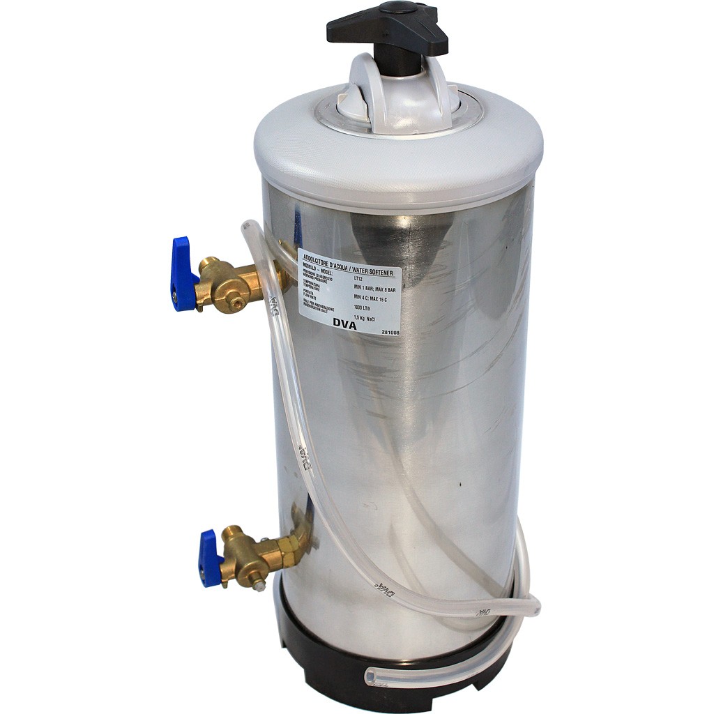 Descalcificador Adexa DVA12 resina 12 l manual para uso profesional