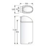 Descalcificador volumétrico ATH Compact-700/030/V resina 30 l