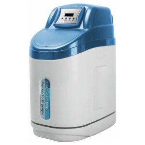 Descalcificador volumétrico Calmag CalSoft Mini resina 12,5 l con kit Hi-Flow 22 mm