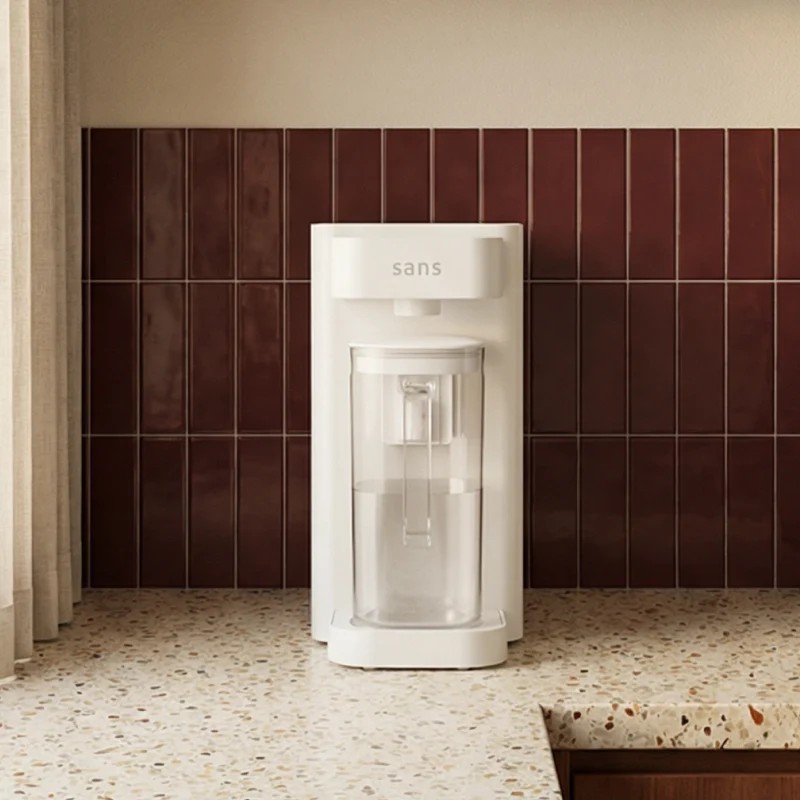 Dispensador de ósmosis inversa de sobremesa Sans Water Purifier 4 etapas UV-C blanco