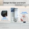 Dispensador de ósmosis inversa de sobremesa Waterdrop C1SL 75 GPD 7 etapas alcalino