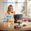 Dispensador de ósmosis inversa de sobremesa Waterdrop M6HG 75 GPD 8 etapas agua caliente