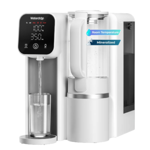 Dispensador de ósmosis inversa de sobremesa Waterdrop M6SL 75 GPD 8 etapas mineral
