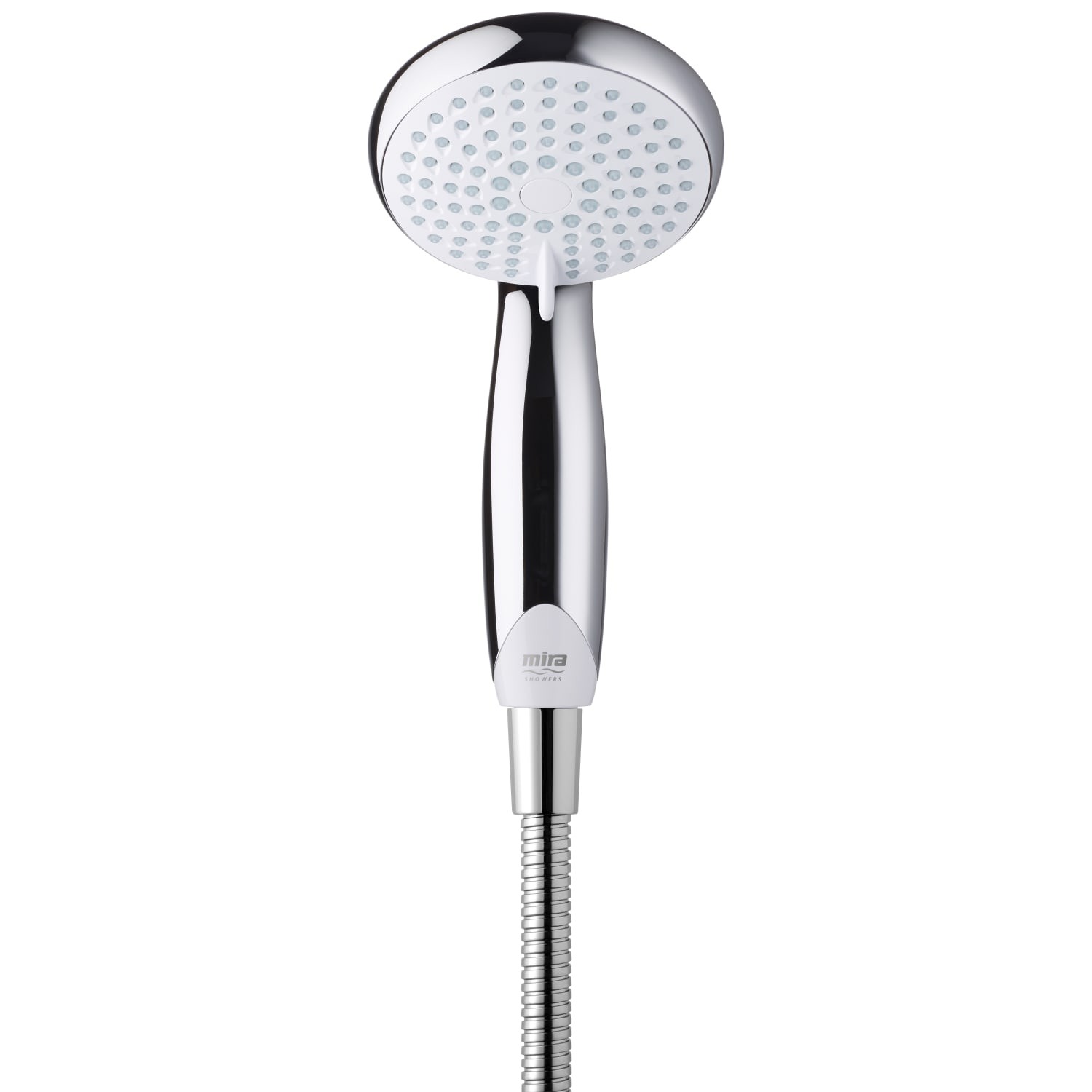 Ducha con bomba termostática Mira Event XS blanco/cromado