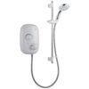 Ducha con bomba termostática Mira Event XS blanco/cromado