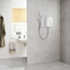 Ducha eléctrica con bomba Triton T80SR 8,5 kW blanco/cromado