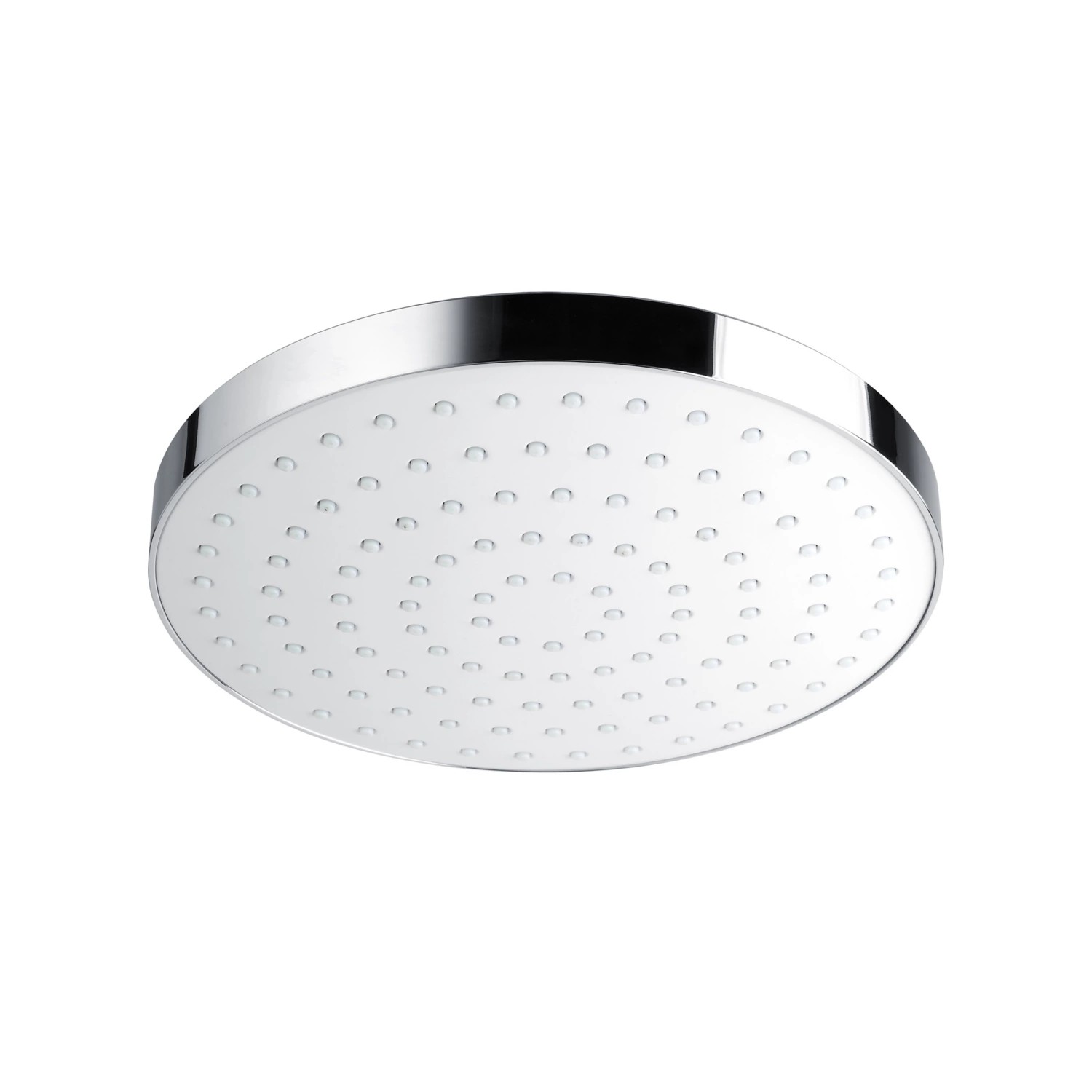 Ducha eléctrica de doble salida Mira Decor Dual 10,8 kW plata cálida