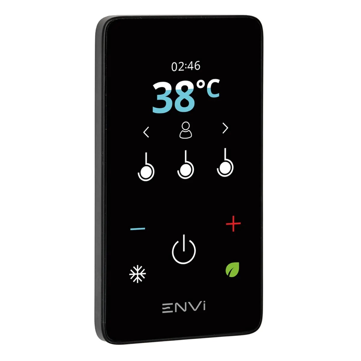 Ducha eléctrica digital Triton ENVi DuElec 9 kW negro mate