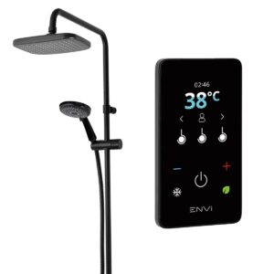 Ducha eléctrica digital Triton ENVi DuElec 9 kW negro mate
