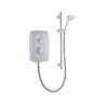 Ducha eléctrica Mira Jump Multi-Fit 8,5 kW blanco/cromado