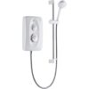 Ducha eléctrica Mira Jump Multi-Fit 8,5 kW blanco/cromado