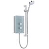 Ducha eléctrica termostática Mira Azora 9,8 kW vidrio esmerilado/cromado