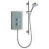 Ducha eléctrica termostática Mira Azora 9,8 kW vidrio esmerilado/cromado