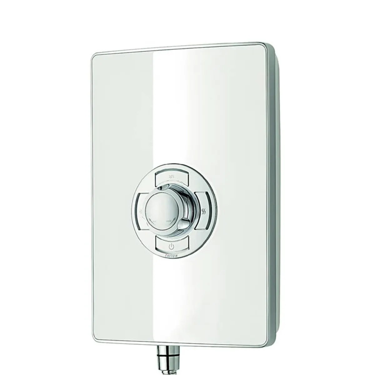 Ducha eléctrica Triton Aspirante 8,5 kW blanco brillo