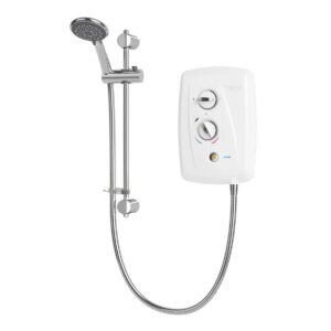 Ducha eléctrica Triton T80 Easi-Fit+ 8,5 kW blanco/cromado