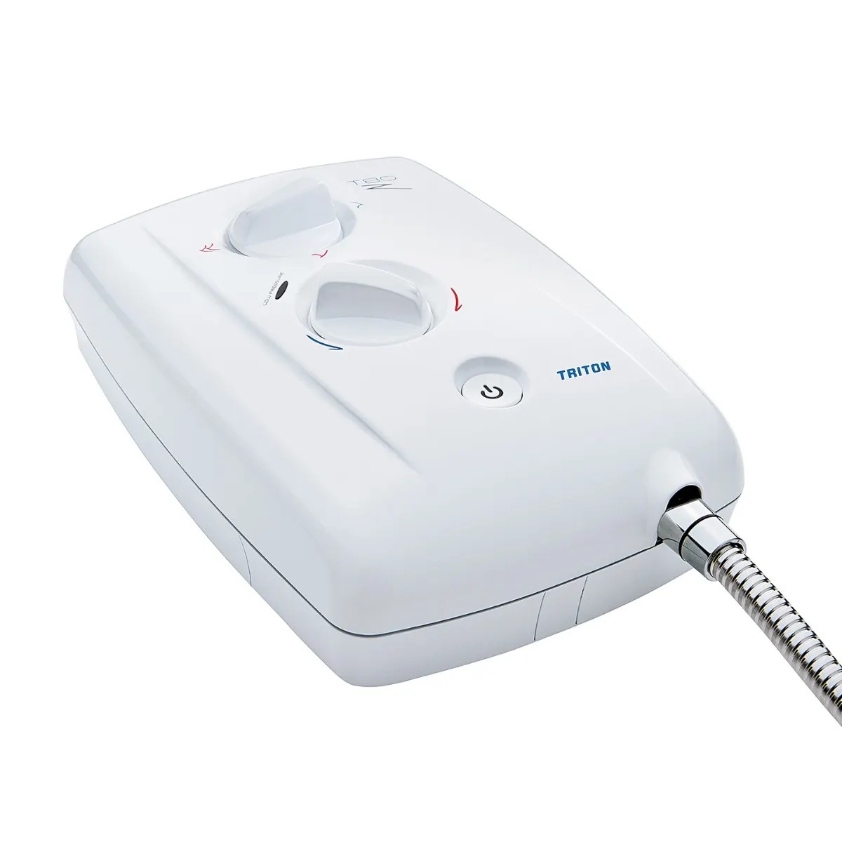 Ducha eléctrica Triton T80Z Fast-Fit 8,5 kW blanco/cromado