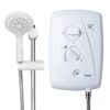 Ducha eléctrica Triton T80Z Fast-Fit 8,5 kW blanco/cromado