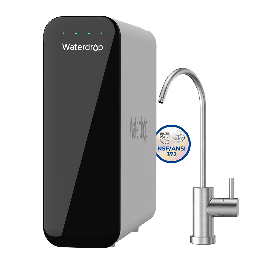 Filtro de ultrafiltración Waterdrop TSU 3 etapas 0,01 µm bajo fregadero