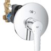 Grifo baño-ducha empotrado monomando GROHE QuickFix Start con cuerpo empotrado cromado