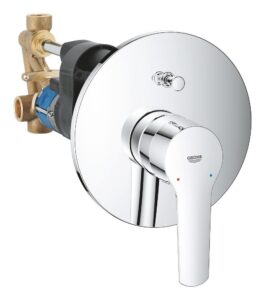 Grifo baño-ducha empotrado monomando GROHE QuickFix Start con cuerpo empotrado cromado