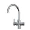 Grifo de agua hirviendo 4 en 1 QETTLE Original agua filtrada depósito 4 L cromado