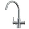 Grifo de agua hirviendo 4 en 1 QETTLE Original agua filtrada depósito 4 L cromado