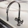 Grifo de agua hirviendo 4 en 1 Wodar Design+ Flex caño extraíble depósito 2,4 L