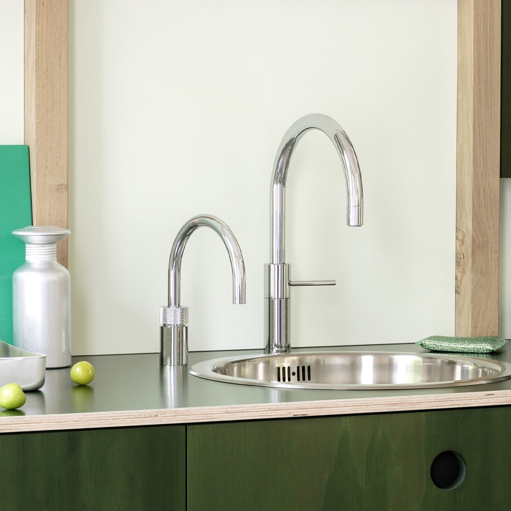 Grifo de agua hirviendo Quooker Nordic Round PRO3 (solo agua hirviendo) depósito 3 L