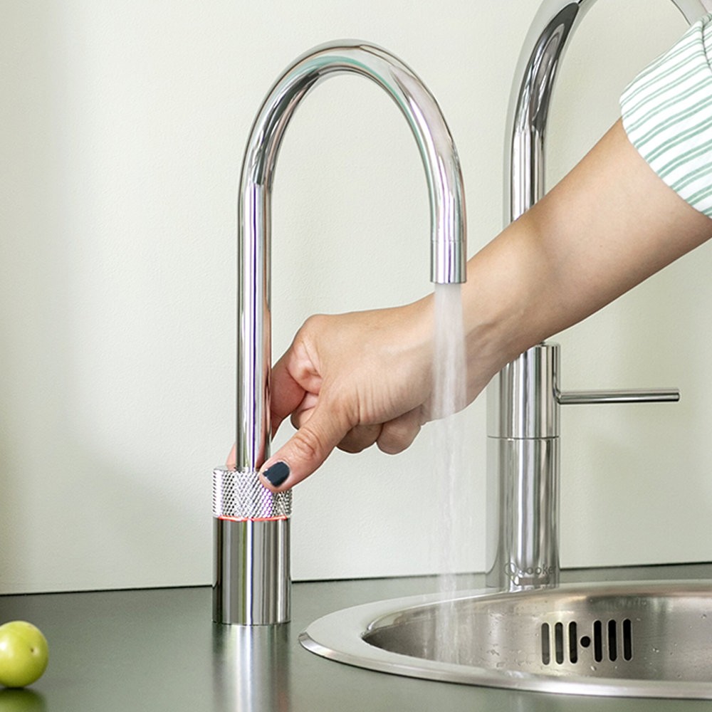 Grifo de agua hirviendo Quooker Nordic Round PRO3 (solo agua hirviendo) depósito 3 L