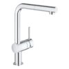 Grifo de cocina GROHE Minta caño extraíble en L giratorio 360° cromado