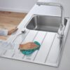 Grifo de cocina GROHE Minta caño extraíble en L giratorio 360° cromado
