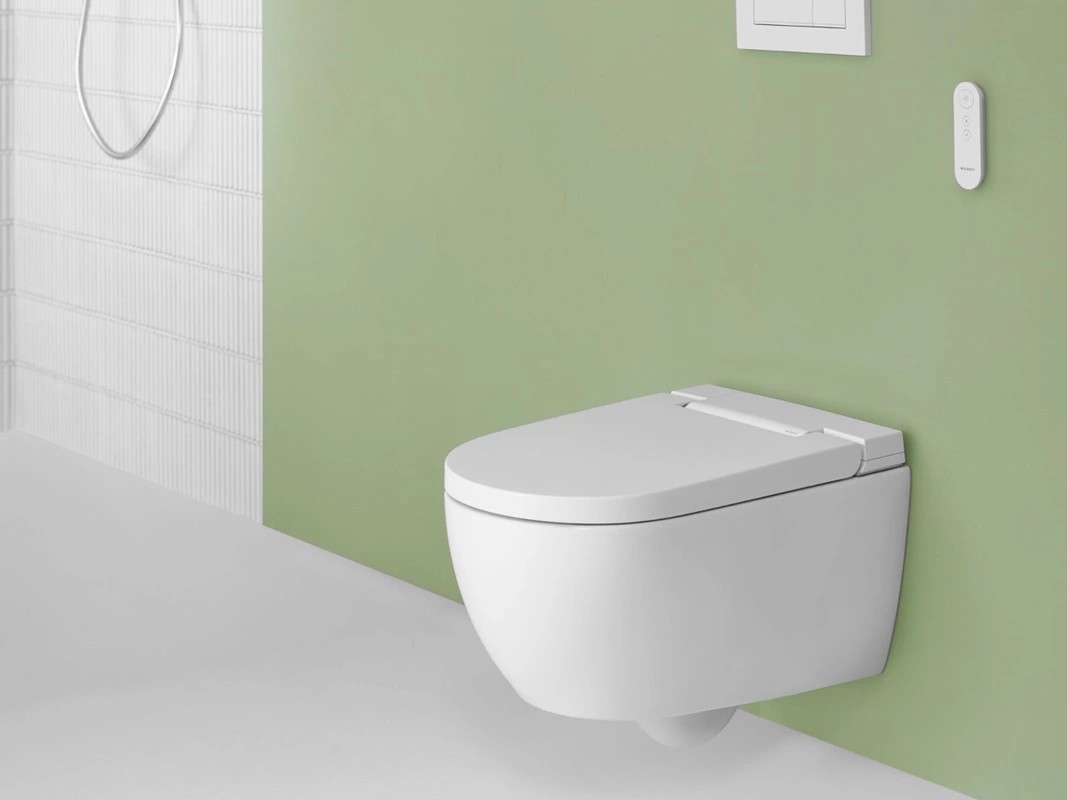 Inodoro bidé suspendido Geberit AquaClean Alba Rimless con app
