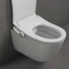 Inodoro bidé suspendido Roca In-Wash Ona Rimless con secado y app
