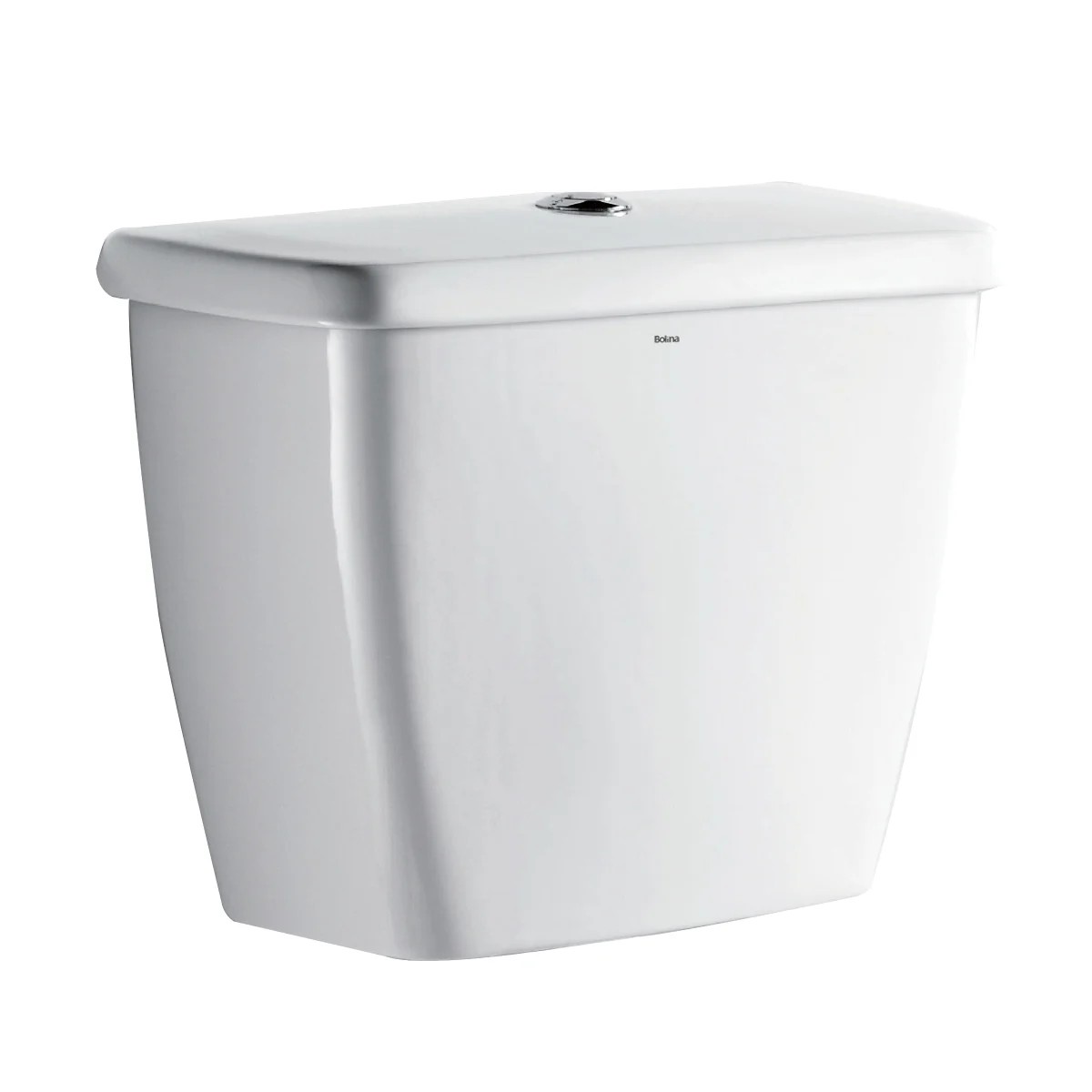 Inodoro de cisterna baja Delphi Trade pulsador 6/3 l con tubo de descarga