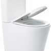 Inodoro de tanque bajo adosado a pared Sensea Neo Rimless 596 mm 5/3 l asiento amortiguado