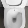 Inodoro de tanque bajo con ducha higiénica Sapho Paco CleanWash Rimless con mezclador