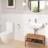Inodoro de tanque bajo GROHE Clova Rimless 630 mm 6/3 l asiento amortiguado