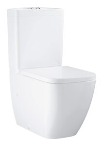 Inodoro de tanque bajo GROHE Clova Rimless 630 mm 6/3 l asiento amortiguado