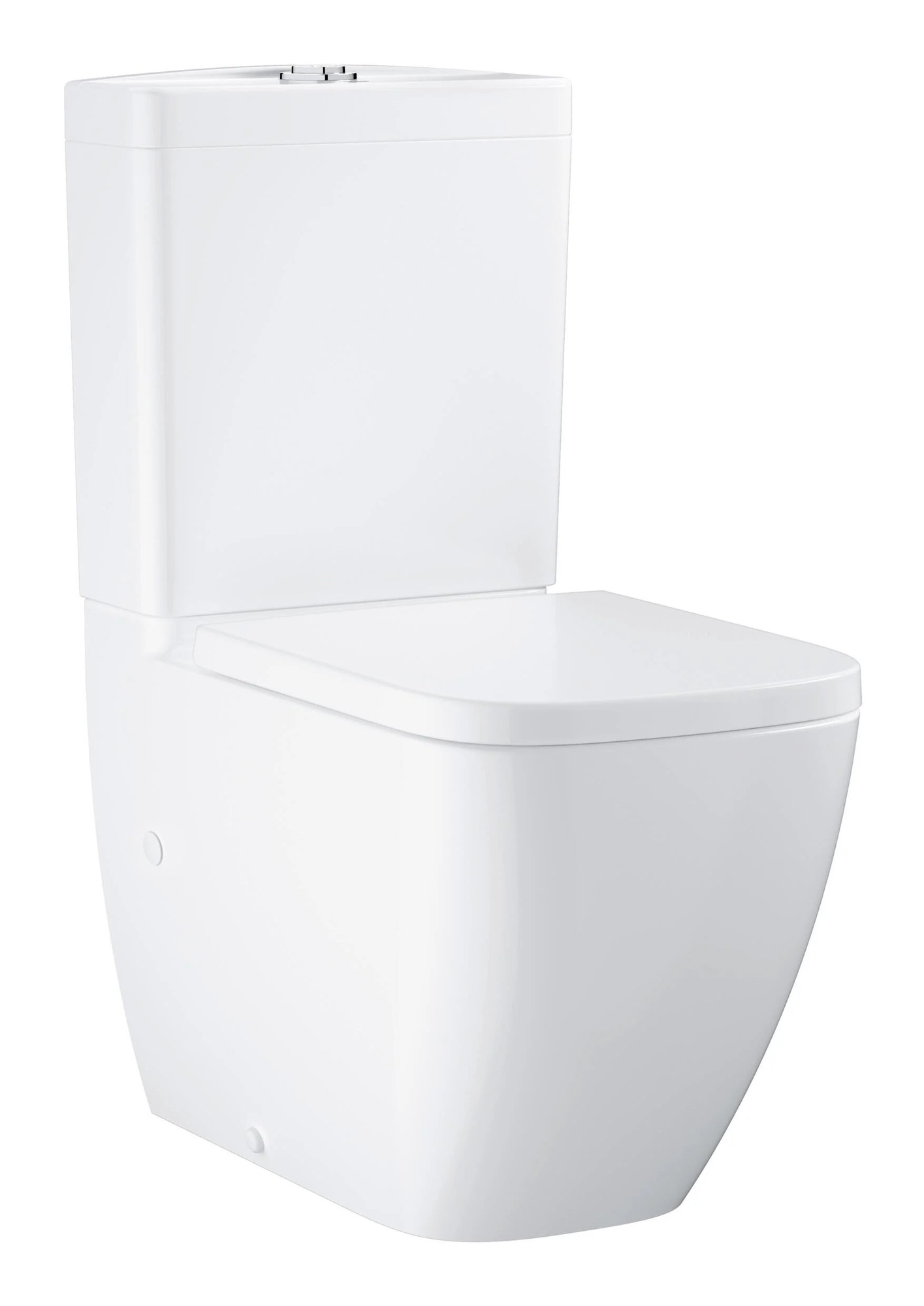 Inodoro de tanque bajo GROHE Clova Rimless 630 mm 6/3 l asiento amortiguado